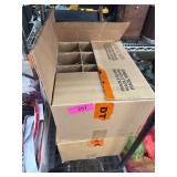 Two Dozen Clear Glass Cylinder Vases
