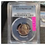 1978-S Jefferson Nickel PCGS PR69DCAM
