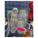 Glass Jars with Wire Closures