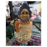 Handmade Ceramic Chicken Figurine Vessel