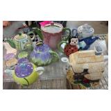 Ceramic Novelty Teapots
