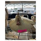 Ceramic Hen-Shaped Figurine With Openings