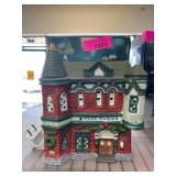 Dickens Keepsake 1995 Lighted Police Station