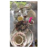 Vintage China and Tea Cups Collection