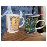 Mary Engelbreit and Vera Bradley Coffee Mugs