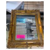 Ornate Gold-Tone Framed Mirror