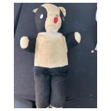 Vintage Plush Panda Bear Stuffed Toy