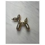 Jeff Koons Style Balloon Dog Sculpture Heavy