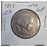 1893 Columbian Exposition Half Dollar