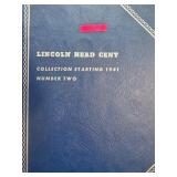 Lincoln Head Cent Collection Starting 1941