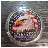 Bicentennial Commemorative Coin in Display Case
