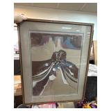 Framed Artwork Braves I by Atkinson, 1981
