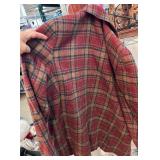 L.L. Bean Plaid Jacket Made in USA, 14 Regular