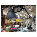 Adjustable Desk Lamps in Mixed Finishes