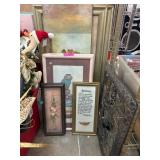 Framed Artwork and Decor Pieces
