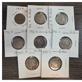 Buffalo Nickel Coin Collection, 1929-1937