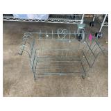 Metal Wire Basket with Heart Design
