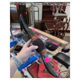 Decorative Horn with Leather Accent