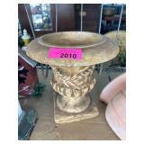 Ornamental Stone-Look Decorative Urn