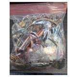 Costume Jewelry in Zip Bag