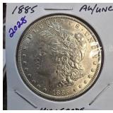 1885 Morgan Dollar High Grade Coin