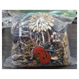 Bag of Mixed Costume Jewelry and Watches