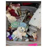 Christmas Decorations Lot in Container