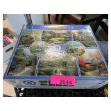 Thomas Kinkade Multi-Puzzle Set, 8 Total