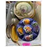 Ceramic and Porcelain Dishware Set