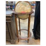 Crams Imperial World Globe on Wooden Stand