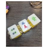 Mahjong-Inspired Decorative Bracelet