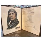 Charles Lindbergh Commemorative Display Case
