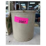 Stoneware Crock with Plain Finish