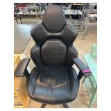 Black Leatherette Gaming or Office Chair