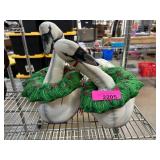Wild Swan Decorative Fabric Figures