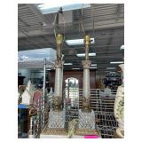 Glass and Metal Table Lamps