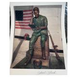 Edward Colarik Signed Military Artwork Print