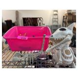 Plastic Dinosaur Figures and Halloween Skeleton De