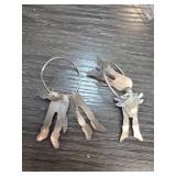 Sterling Silver Earrings, 7.4g