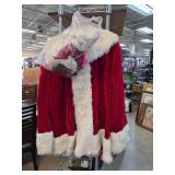 Santa Claus Costume with Fur Trim