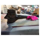 Wooden Hand-Carved Pipe with Unique Facial Design