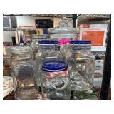 Glass Storage Jars with Lids