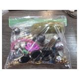 Costume Jewelry Lot in Clear Bag