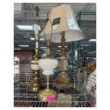Three Decorative Table Lamps