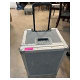 Metal Storage Case With Handle and Latches