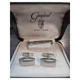 Gaylord Fifth Avenue Tie Clip and Cufflinks Set
