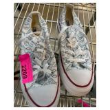 Converse All Star Canvas Shoes With Baseball Print