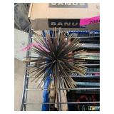 Decorative Black and Gold MCM Urchin