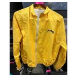 Vintage Yellow Camel XL Jacket with Graphic Back