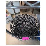 Circular Cast Iron Wall Decor
